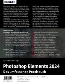 Kyra Sänger: Photoshop Elements 2024 - Das umfangreiche Praxisbuch, Buch