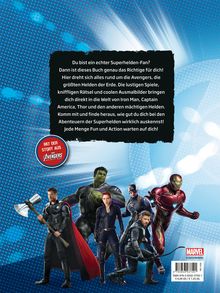 Emeli Juhlin: Marvel Avengers: Mein großes Mal- und Rätselbuch, Buch