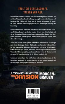 Alex Irvine: Tom Clancy's The Division: Morgengrauen, Buch