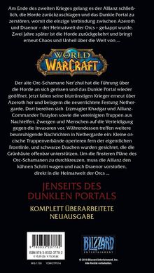 Aaron Rosenberg: World of Warcraft: Jenseits des dunklen Portals, Buch