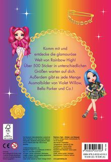 Rainbow High: Sticker- und Malspaß, Buch