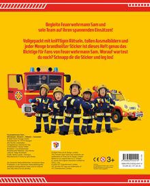 Panini: Feuerwehrmann Sam: 500 Sticker - Stickern - Rätseln - Ausmalen, Buch