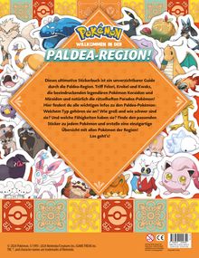 Pokémon: Pokémon: Das ultimative Stickerbuch der Paldea-Region, Buch