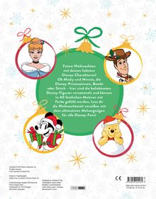 Disney: Disney: Weihnachtsmalblock: 40 festliche Motive zum Ausmalen, Buch