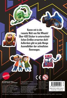 Panini: Hot Wheels(TM) Let's Race: Rasanter Sticker- und Malspaß, Buch