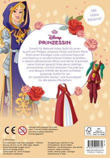 Disney Prinzessin: Zauberhafter Styling-Spaß - Stickern - Malen - Stylen, Buch