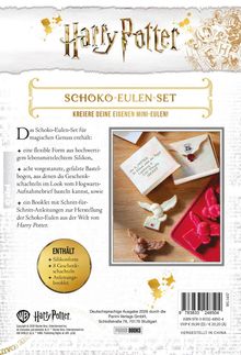 Schoko-Eulen-Set: Kreiere deine eigenen Mini-Eulen! Enthält Silikonform, Geschenkschachteln, Anleitungsbooklet.