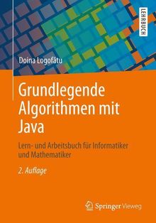 Doina Logof¿tu: Grundlegende Algorithmen mit Java, Buch