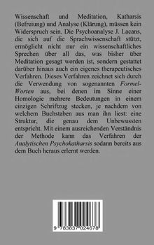 Günter von Hummel: Analytische Psychokatharsis, Buch