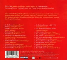 Erich Fried: wieder / und immer wieder / wieder du, CD