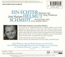 Jost Kaiser: Ein echter Helmut Schmidt, 2 CDs