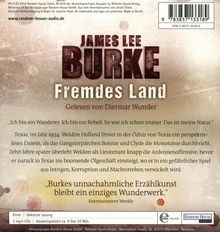 James Lee Burke: Fremdes Land, 2 MP3-CDs