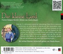 Frances Hodgson Burnett: Der kleine Lord, 4 CDs