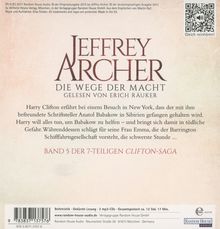 Jeffrey Archer: Archer, J: Wege der Macht/2 MP3-CDs, Diverse