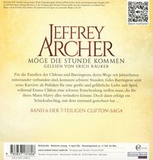 Jeffrey Archer: Möge die Stunde kommen, 2 MP3-CDs