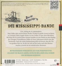 Davide Morosinotto: Die Mississippi-Bande. Wie wir mit drei Dollar reich wurden, MP3-CD