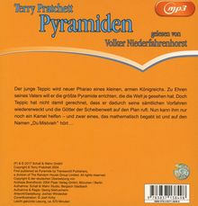 Terry Pratchett: Pyramiden, 2 MP3-CDs