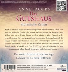 Anne Jacobs: Das Gutshaus - Stürmische Zeiten, 3 MP3-CDs