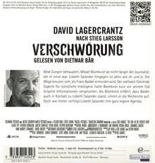 David Lagercrantz: Verschwörung, MP3-CD