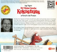 Ingo Siegner: Alles klar! Der kleine Drache Kokosnuss erforscht die Piraten, CD