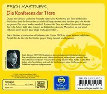 Kästner,Erich:Die Konferenz der Tiere, CD