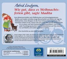 Astrid Lindgren: Wie gut, dass es Weihnachtsferien gibt, sagte Madita, CD