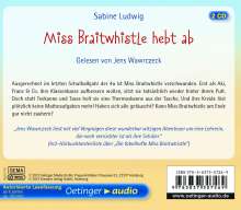 Sabine Ludwig: Miss Braitwhistle hebt ab (2 CD), CD