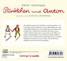 Erich Kästner: Pünktchen und Anton (3 CD), CD