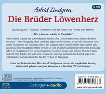 Astrid Lindgren: Die Brüder Löwenherz (5 CD), CD