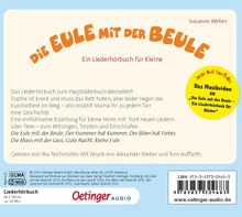 Susanne Weber: Die Eule mit der Beule - Ein Liederhörbuch für Kleine, CD