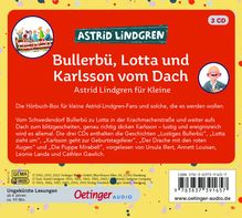 Bullerbü,Lotta und Karlsson vom Dach, 3 CDs