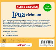 Astrid Lindgren: Lotta zieht um, CD