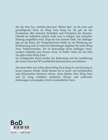 Text beschreibt die Bedeutung der "Siu Nim Tau" Form im Wing Tsun Kung Fu als Grundlage und lebenslangen Begleiter. Unten links: "BoD". Der Hintergrund ist hellblau.