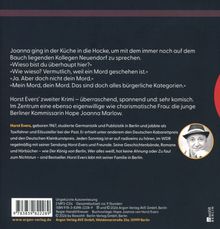 Eine Textpassage zwischen Joanna und Neuendorf über Mord. Beschreibung von Horst Evers' zweitem Krimi mit einer Kommissarin.