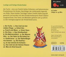 Der Fuchs - Das Liederalbum, CD