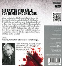 Andreas Gruber: Die Todes-Box - Die ersten vier Fälle von Nemez &amp; Sneijder, 5 MP3-CDs
