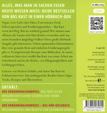 Der große Ernährungskompass, 2 MP3-CDs