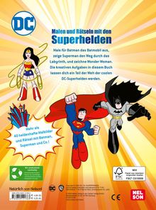 DC Superhelden: Malen und Rätseln mit den Superhelden, Buch