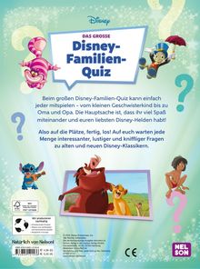 Disney Kreative Beschäftigung: Das große Disney-Familien-Quiz, Buch