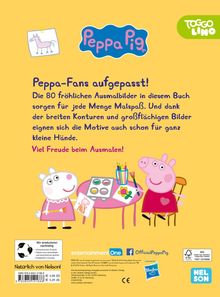 Peppa Pig: Peppa: Mein großes Malbuch, Buch