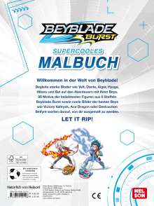 Beyblade Burst: Supercooles Malbuch, Buch