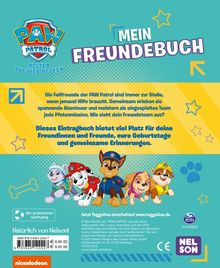 PAW Patrol Mitmachbuch: Mein Freundebuch, Buch