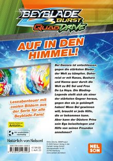 BEYBLADE BURST QUADDRIVE: Auf in den Himmel!, Buch