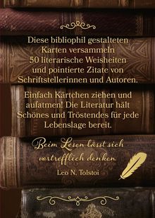 Kleine Literaturapotheke, Buch