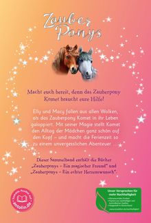 Sue Bentley: Zauberponys - Magische Ferienzeit, Buch