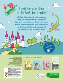 Mein Diamant-Stickerheft - Drachen, Buch