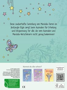 Mein Mandala-Tier-Malbuch - Magische Zaubertiere, Buch