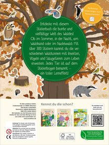 Naturforscher-Kids - Stickerheft Im Wald, Buch