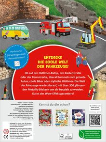 Das Metallic-Stickerbuch - Fahrzeuge, Buch