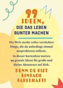 99 fabelhafte Ideen für Alltagsheldinnen, Buch